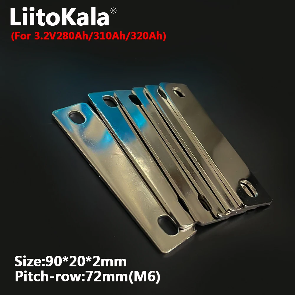 

Copper BusBars Connector for LiitoKala 3.2V 280Ah 320A lifepo4 Battery Assemble for 36V E-Bike and Uninterrupted Power Supply