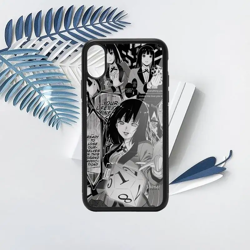 

Anime Jabami Yumeko Kakegurui Phone Case PC for iPhone 11 12 pro XS MAX 8 7 6 6S Plus X 5S SE 2020 XR
