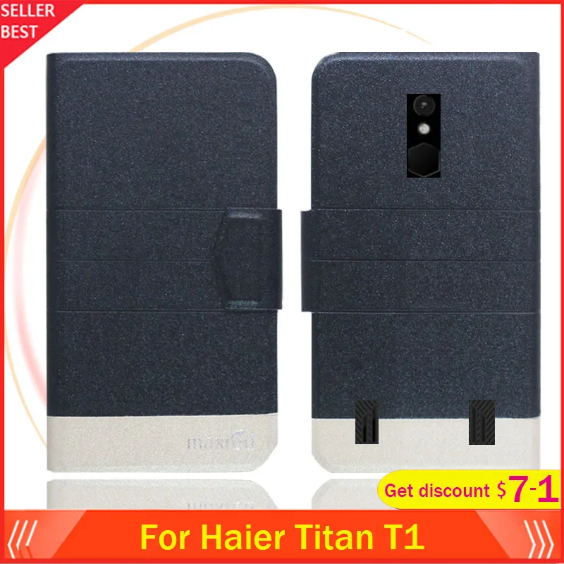 5 цветов Лидер продаж! Чехол книжка Haier Titan T1 ультратонкий кожаный эксклюзивный