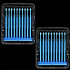 20 шт.кор. палочки для аппликаторов для зубов, клейкий наконечник для зубной короны, фарфоровый шпон, одноразовый аппликатор для зубной щетки, стоматологический материал