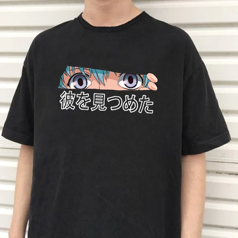 Футболка с героями мультфильмов для девочек Gasai Yuno Enma Ai Мужская футболка в стиле