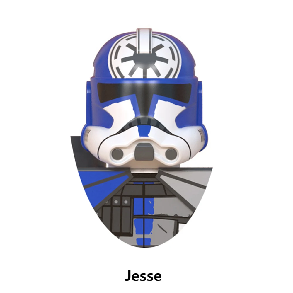 Республика Коммандо Коди Рекс 501st солдат-клон строительные блоки Appo Echo Jesse Gree Kashyyyk