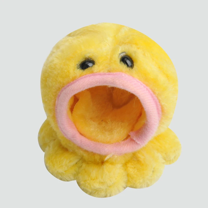 1 шт. Зимний червь короткий плюшевый мультяшный хомяк-осьминог планер для сахара