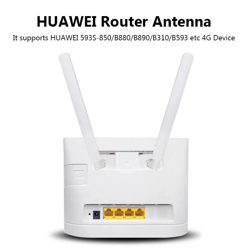 2 шт./лот 4G антенна 10dBi SMA Male 700-2700 МГц для маршрутизатора LTE внешняя Wi-Fi B593 E5186 B315 B310