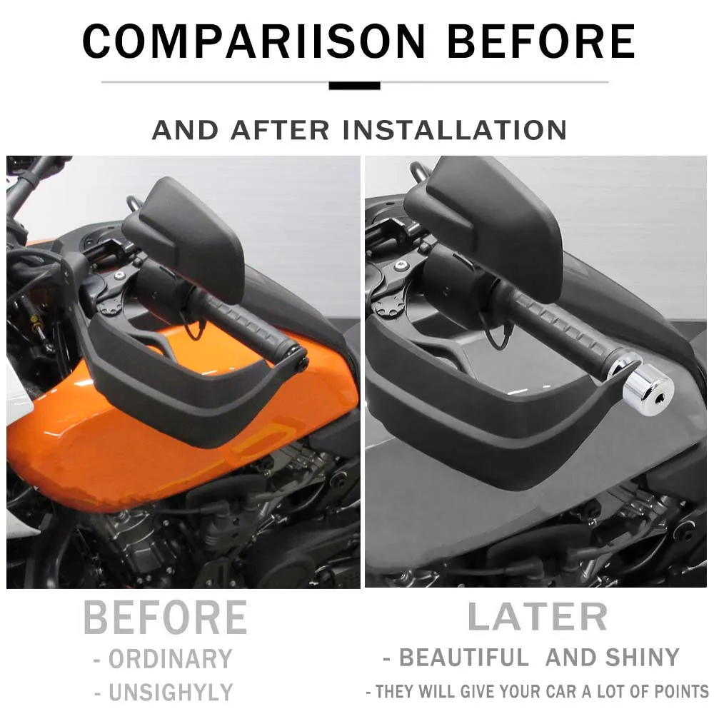 Наконечники для бара мотоцикла Harley Pan America PA 1250 S 2021 черные 1 пара заглушки