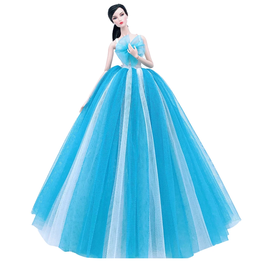 Новинка NK свадебное платье принцессы благородное вечернее для куклы Барби