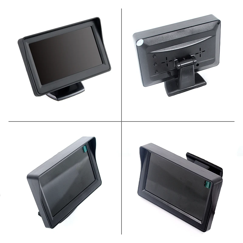 Монитор SINOVCLE автомобильный 4 3 &quotдля камеры заднего вида TFT LCD дисплей HD Digital дюйма