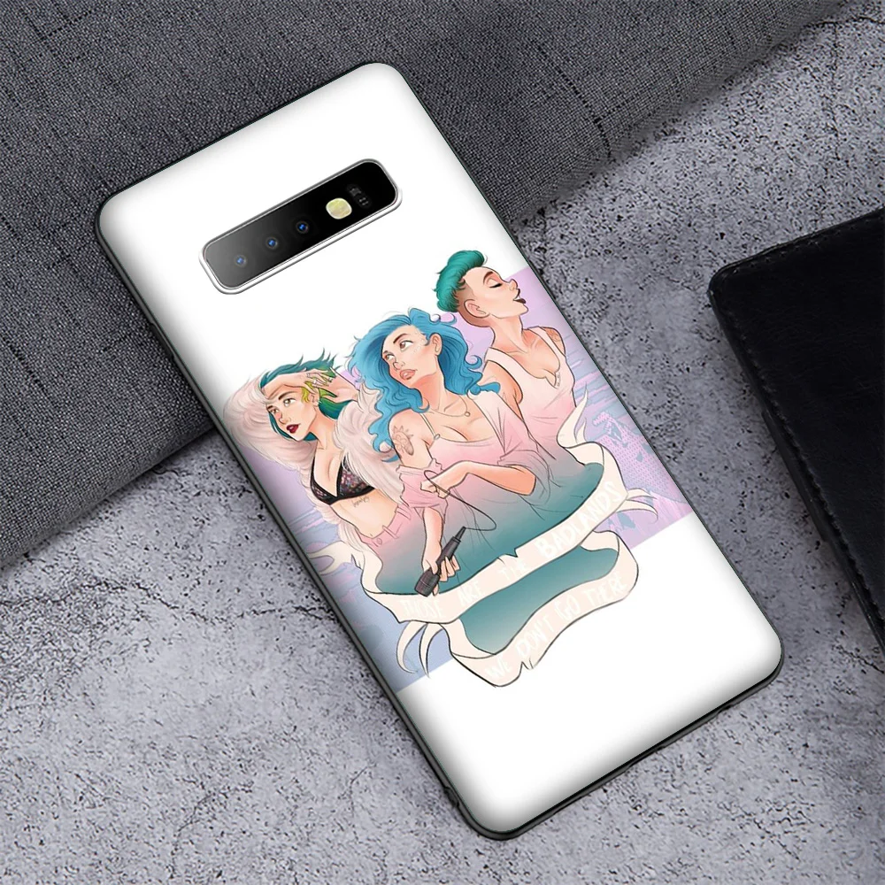 LS83 Halsey Colors Lyrics Badlands Case for Samsung S7 Edge S8 S9 S10 S10E S20 S21S Fe S30 Plus Lite Ultra Quantum 2 on - Чехол LS83 Halsey Colors Lyrics Badlands для Samsung S7 Edge S8 S9 S10 S10E S20 S21S Fe S30 Plus Lite Ultra Quantum 2