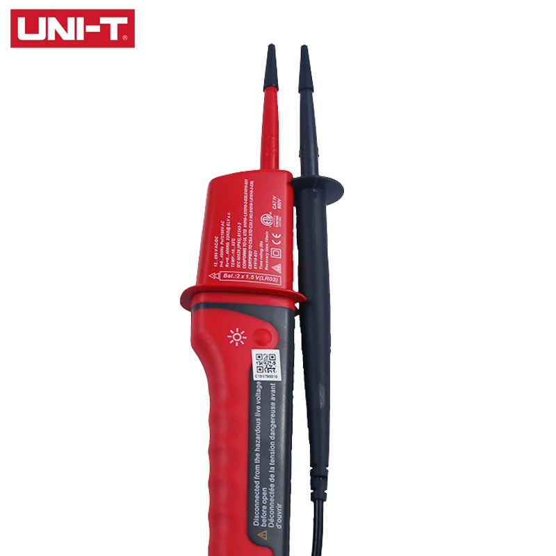 Цифровой вольтметр UNI-T UT15C тестер напряжения 24 В ~ 690 переменного/постоянного тока