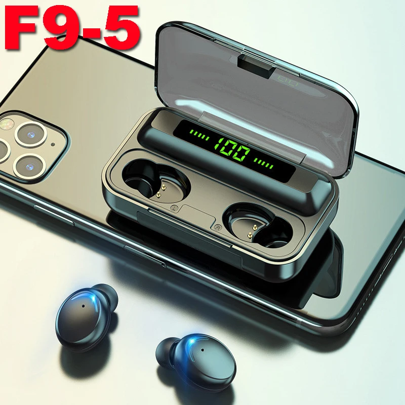 Наушники вкладыши TWS Bluetooth наушники сенсорный Управление Беспроводной с