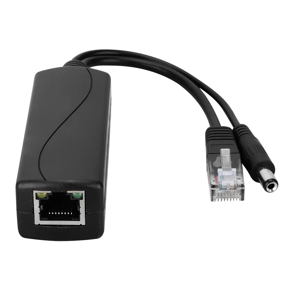 48V to 12V POE Connectors Adapter Cable Splitter Injector Power Supply for Huawei Hikvision 2019 New | Безопасность и защита