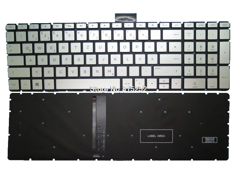 

Клавиатура для ноутбука HP 17-AK000 17-AK027CY 17-AK028CY 17-AK072CL 17-AK092CL 17-AK094CL 17-ak096cl German GR 919794-041
