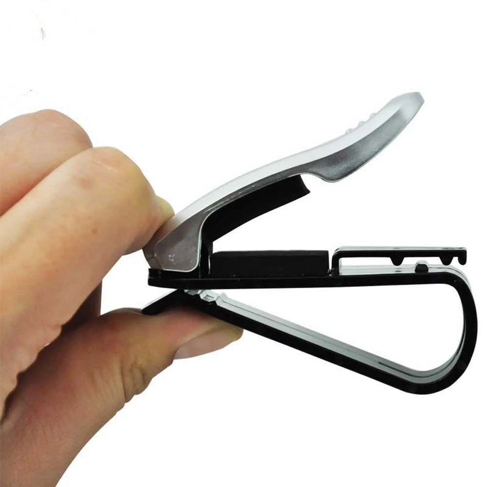 2 шт. универсальные солнечные очки держатель для карт солнцезащитный козырек