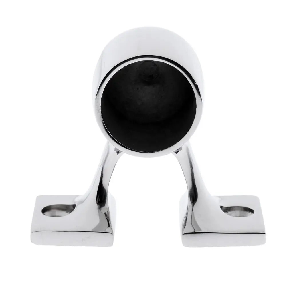 

316 Stainless Steel Boat Hand Rail Fitting 25mm 90 Degree End Stanchion