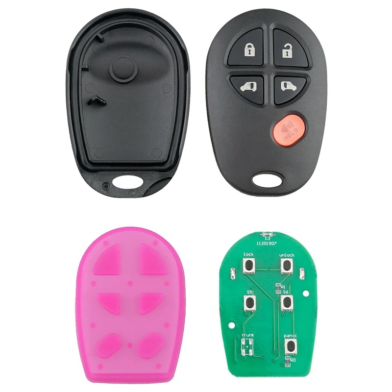 Интеллектуальный Автомобильный ключ дистанционного управления 5 кнопок