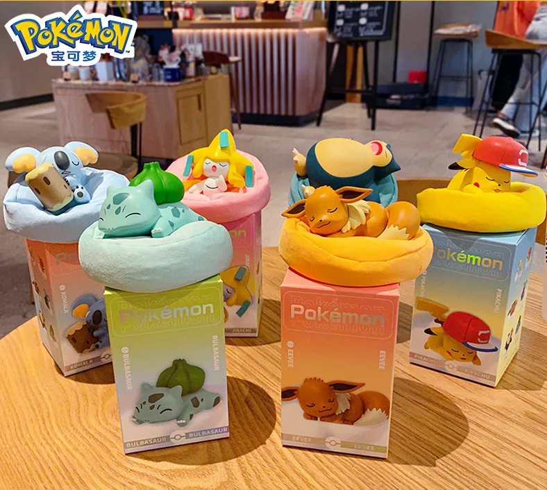 

Pokemon Nap Time Decoration Blind BoxPikachu Pokemon Gift Anime Figure