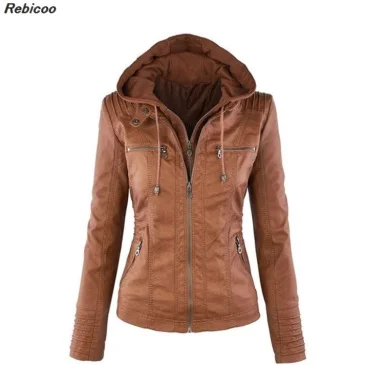 

Женская замшевая куртка на молнии, короткая куртка со съемным капюшоном, верхняя одежда в европейском стиле, весна-осень 2019