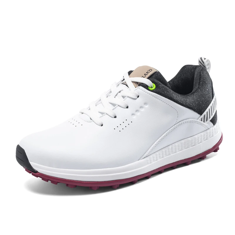 

Professional Mens Golf Shoes Comfortable Outdoor Walking Sport Sneakers Golfing Black White Classic Golf Trainers for Men 2021