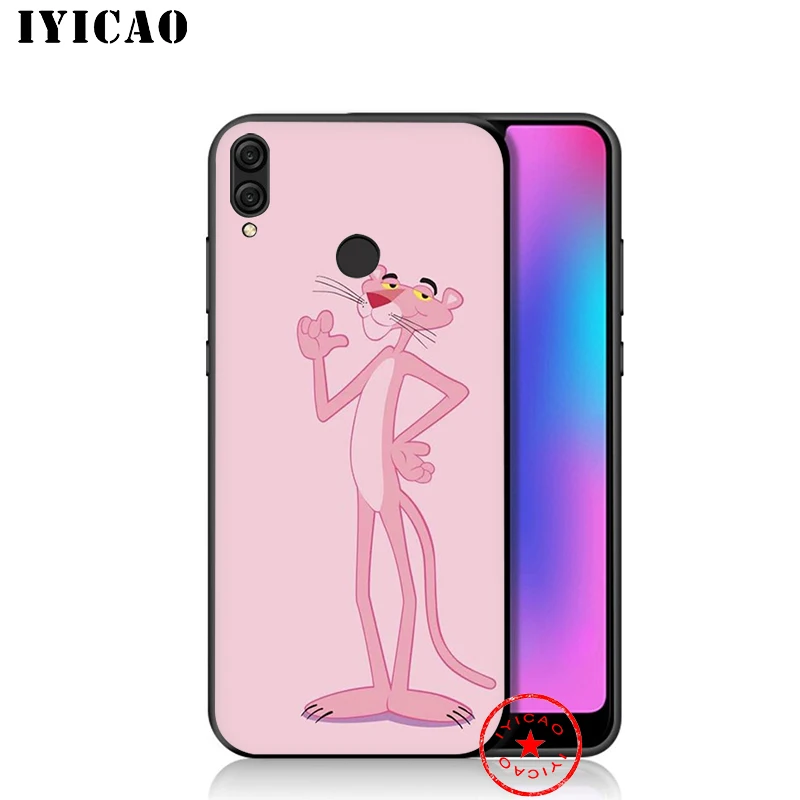 IYICAO Pink Panther Soft Case for Huawei Honor 20 10 9X 9 8C 8X 8 7X 7C 7A 6A Nova 5i 4 3i 2 2i Lite Pro View Note |