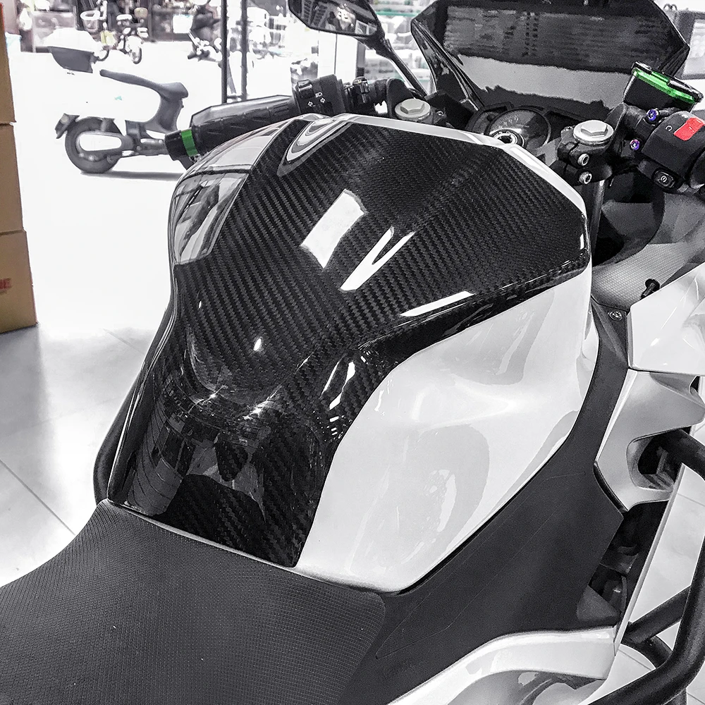 Чехол из углеродного волокна для топливного бака мотоцикла обтекатель газового