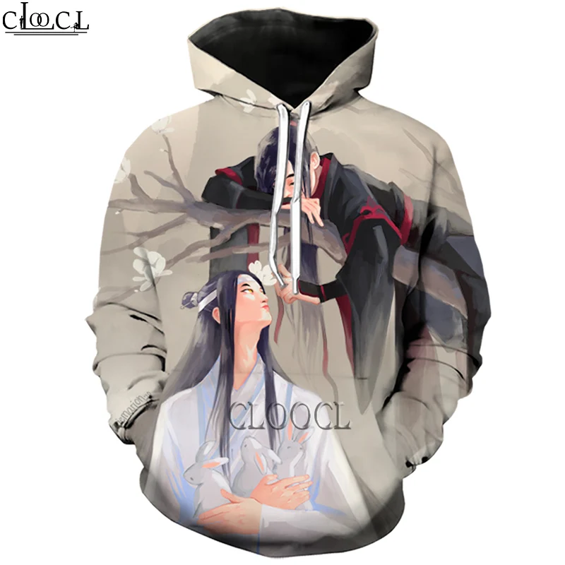 

HX Anime Mo Dao Zu Shi Casual Streetwear 3D Print Men Women Autumn Hoody Tracksuit Tops Fashion Hoodies Drop Shipping