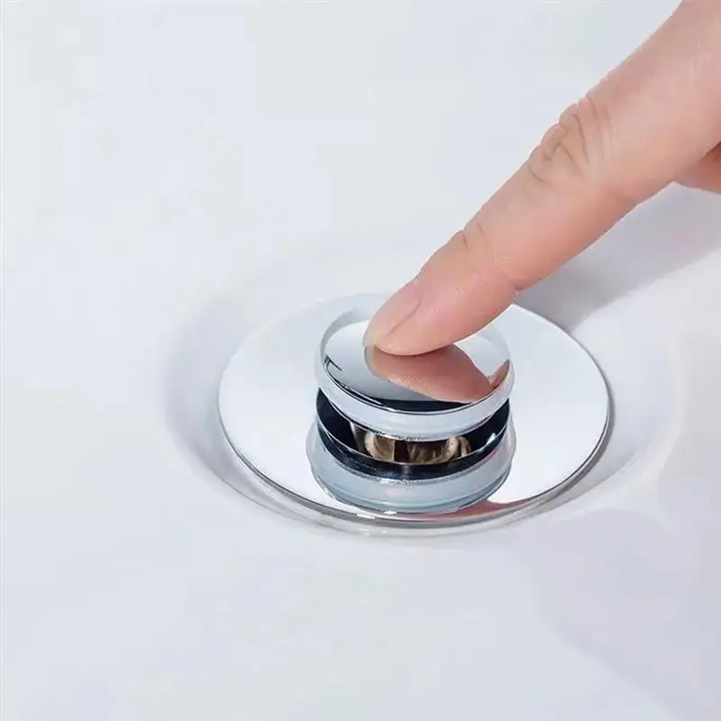 

Universal Floor Drain Basin Pop-up Drain Filter Hair Catcher Bath Stopper Shower Sink Drain Kitchen Bathroom Sink Filter