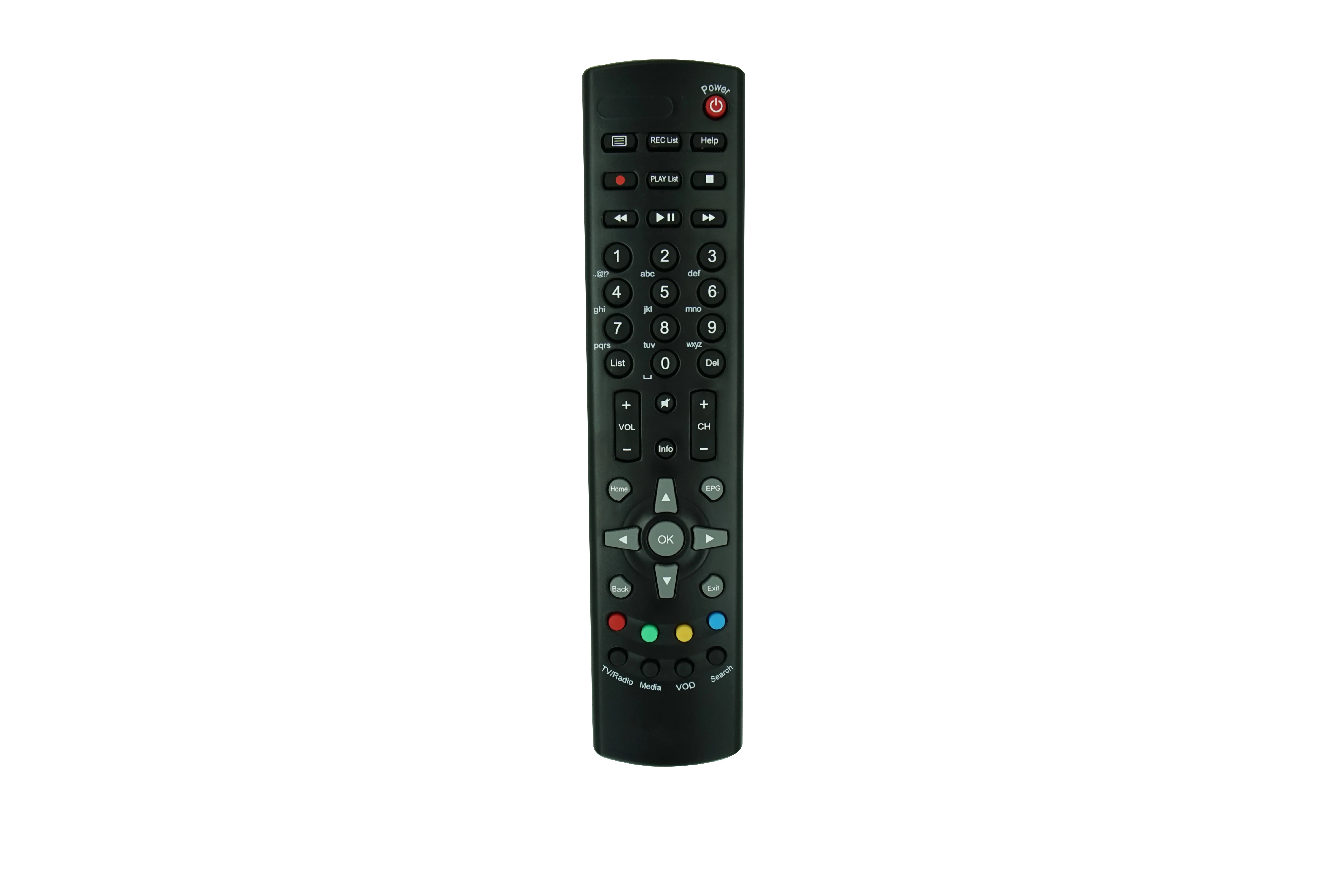 

Remote Control For NAXOO High Definition Internet Set-top Box