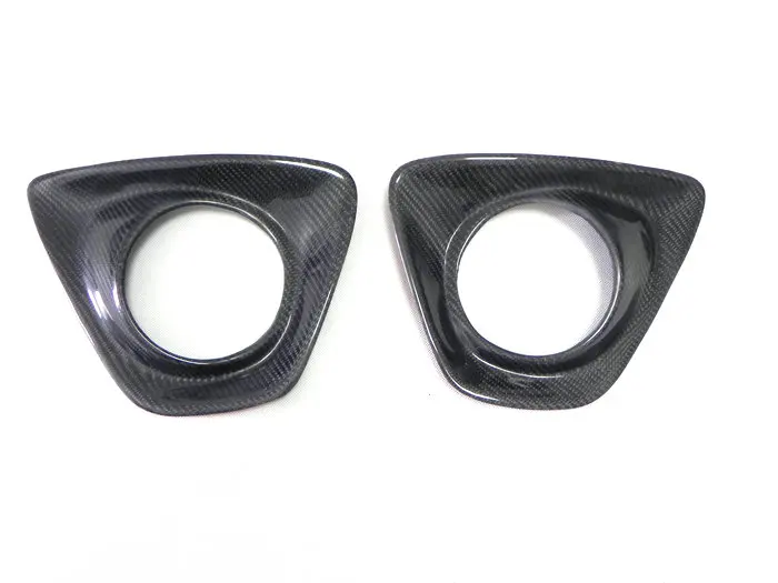 Автомобильный Стайлинг углеродное волокно задняя противотуманная фара