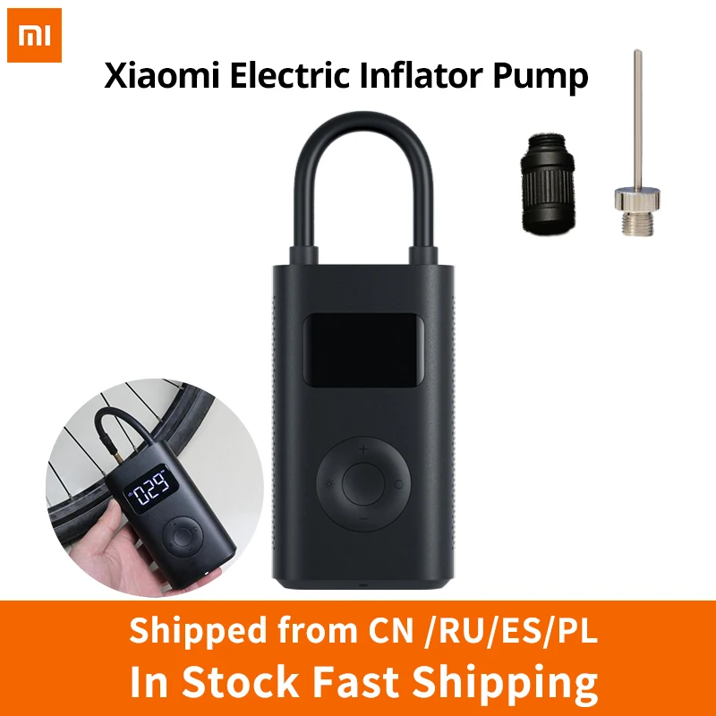 Xiaomi Электрический насос, умный цифровой датчик давления в шинах для скутера, мотоцикла, скутера M365 Pro, автомобиля, футбола