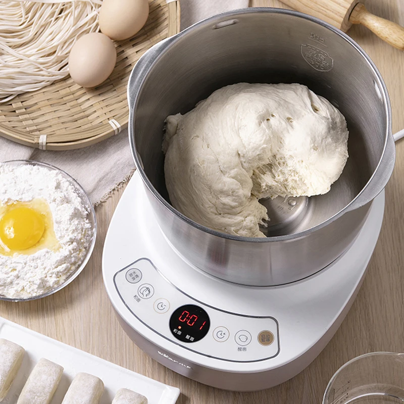

3,5 замешивающая машина, Электрический миксер для теста, домашнее смешивание муки, чугун, хлеба, пасты, ферментирующая лапша, многофункциональное кухонное перемешивание пищи