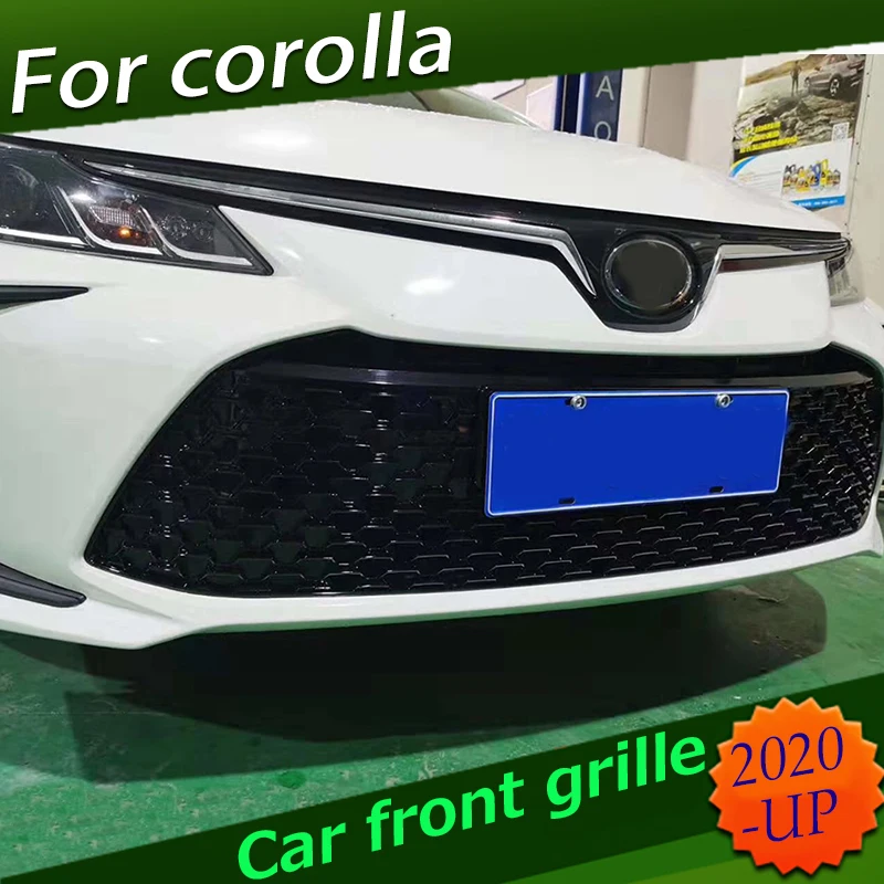 Решетки для передних гонок Toyota New Corolla 2019 2020 комплект кузова решетка переднего