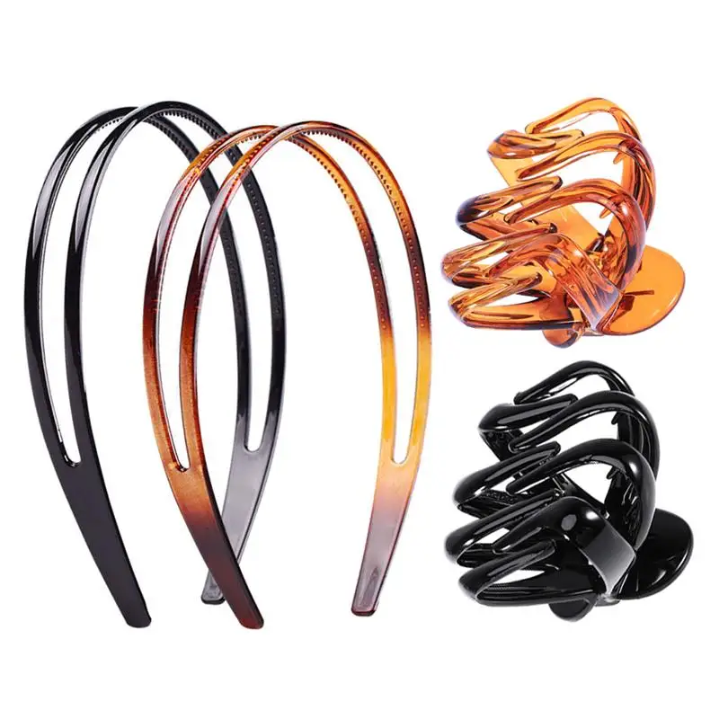 

4pcs Hair Accessories Delicate Hair Clip Fashion Headwear Creative Headdress for Female Women Ladies