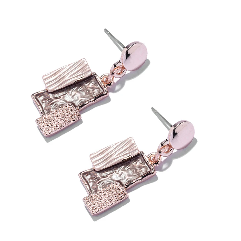 Серьги-подвески Cring Coco женские дизайнерские ювелирные украшения геометрической