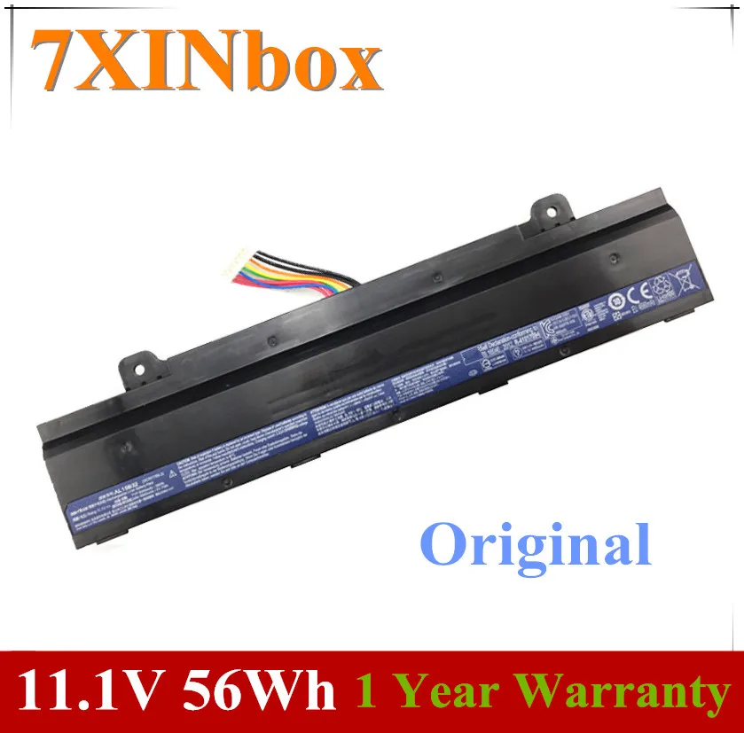 7xinbox 11 1 V 56wh 5040mAh оригинальный AL15B32 Аккумулятор для ноутбука ACER Aspire V15 DG2