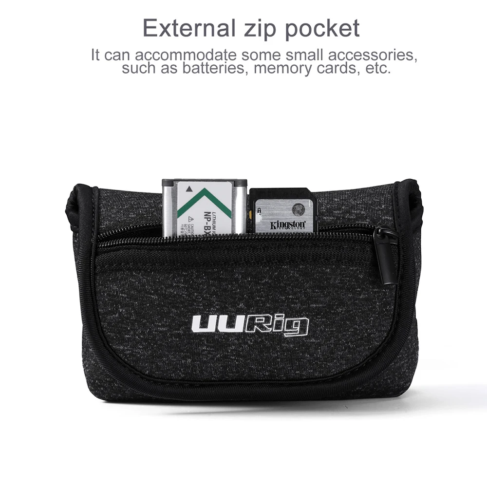 UURig R014 сумка для камеры защитный чехол хранения Sony RX100 VII Canon G7X Mark III аксессуары Point &