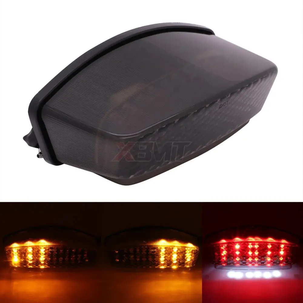 Светодиодный задний фонарь для мотоцикла стоп сигнал светильник поворота Ducati