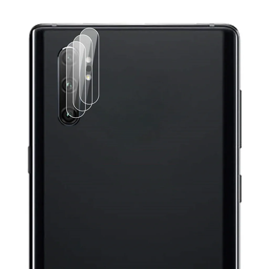 Задняя прозрачная задняя крышка объектива камеры защитная пленка из закаленного