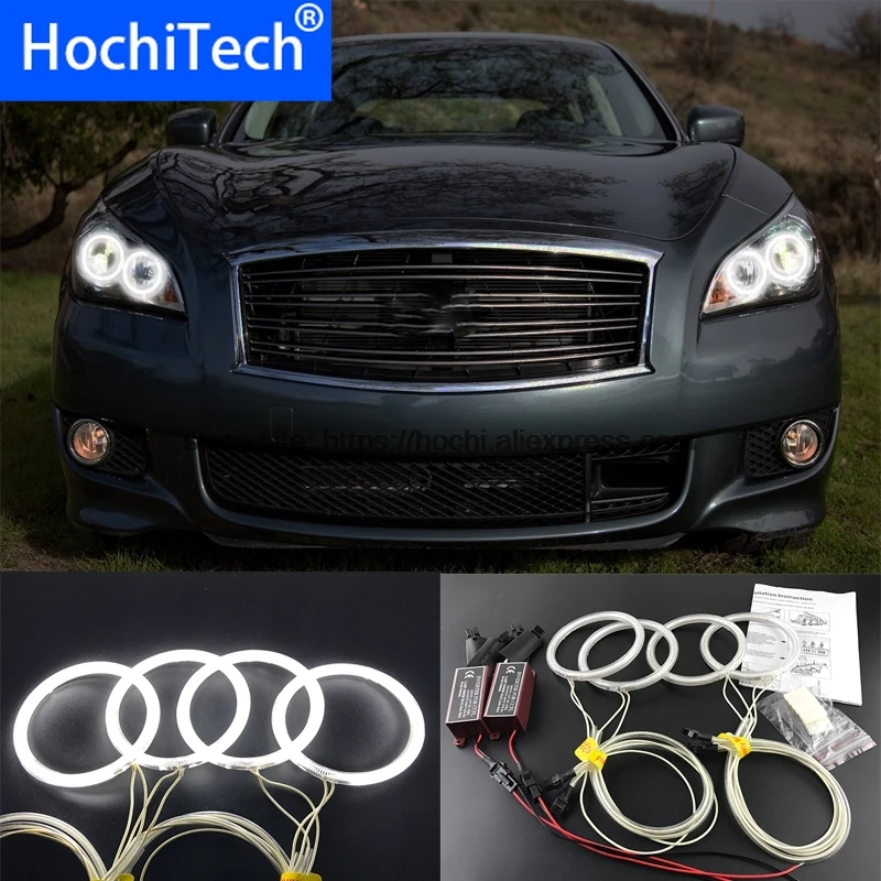 HochiTech отличный CCFL ангельские глазки комплект Ультра яркое освещение фары для