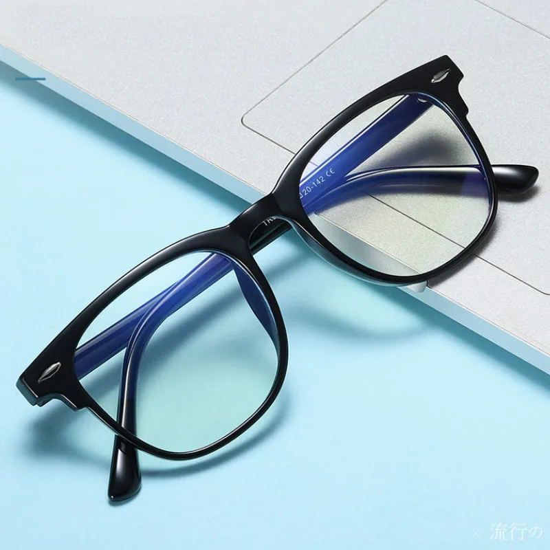 Голубые светлые компьютерные очки оправа для мужчин и женщин 2020 TR оптические