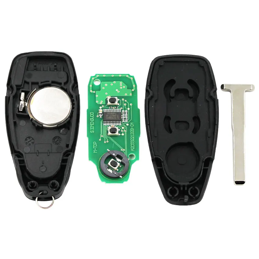 Интеллектуальный полный дистанционный ключ 434 МГц ID83 4D63 чип для Ford Kuga Focus C-Max Mondeo