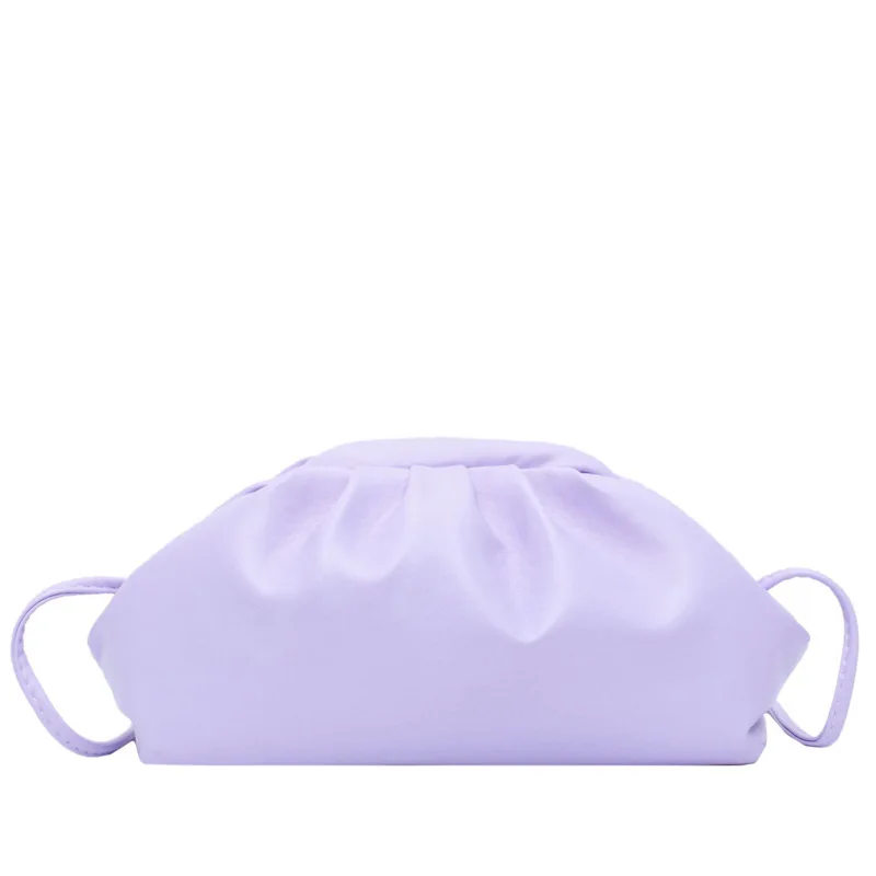 Роскошный дизайнерский дневной клатч в форме облака для женщин плиссированная