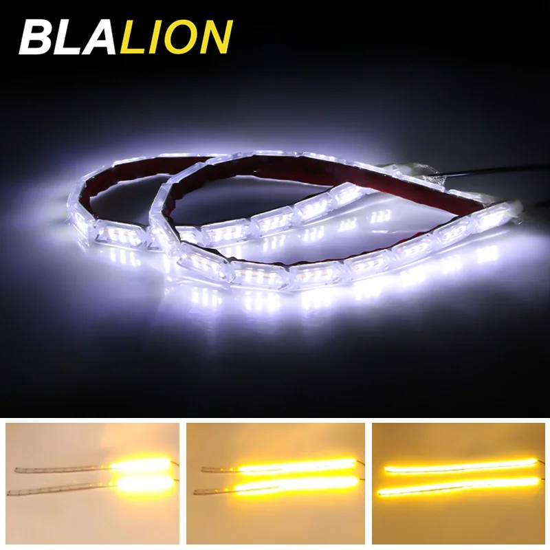 Супер яркие светодиодные дневные ходовые огни водонепроницаемые светодиодный