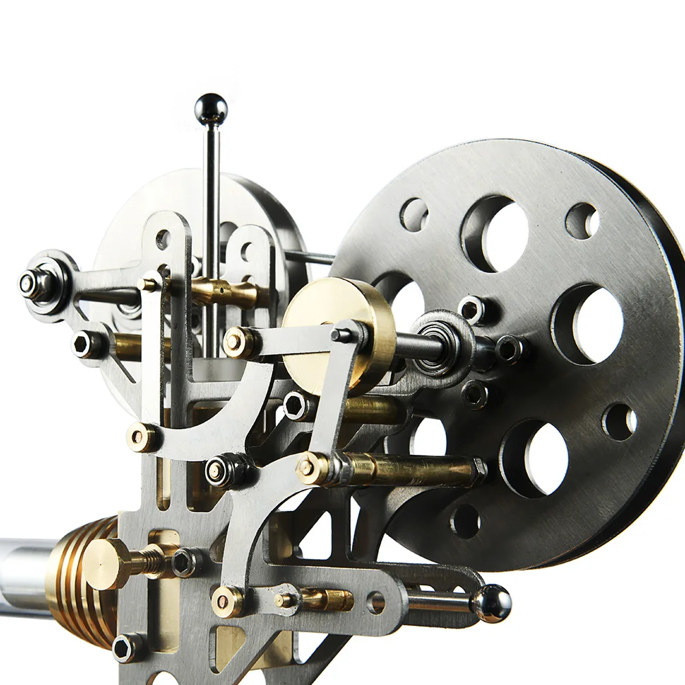 Модель двигателя из нержавеющей стали с горячим воздухом ретро проектор модель