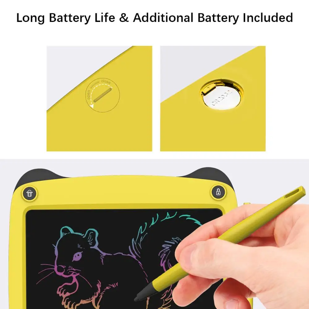 9 дюймов ЖК дисплей планшет для рисования глаза защитные чернила и вы сможете