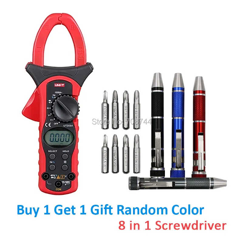 Цифровой токоизмерительный прибор с автоматическим диапазоном и ЖК-подсветкой