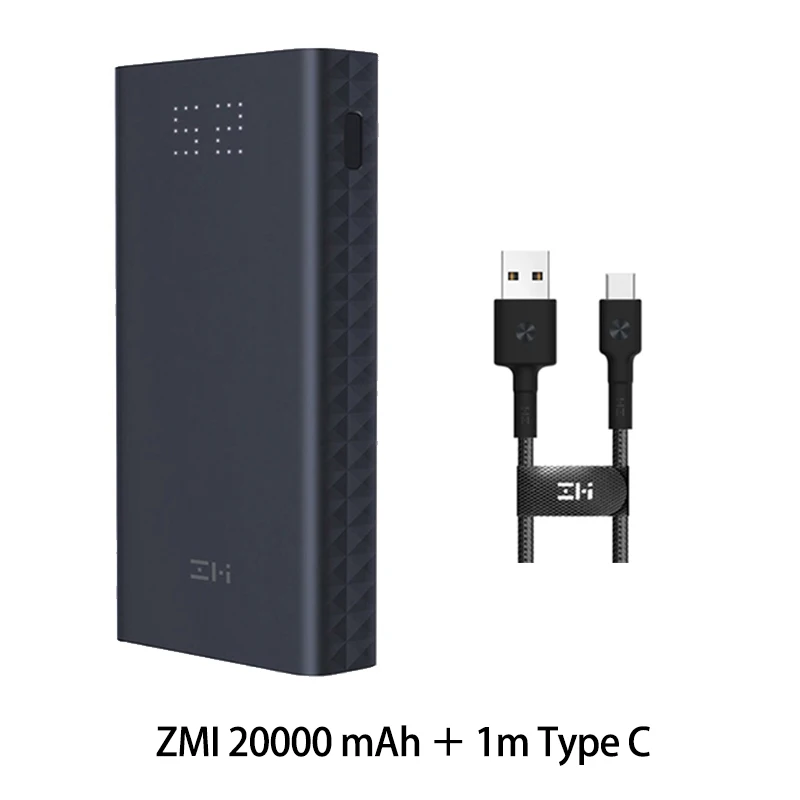 04 ZMI power Bank 20000 мАч 15000 мАч USB PD внешний аккумулятор портативный зарядный концентратор QC 3,0 зарядное устройство 18650 power bank - Цвет: 04