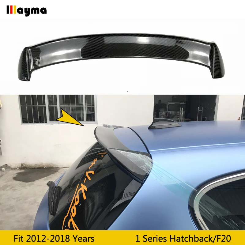 Задний спойлер на крышу из углеродного волокна для хэтчбека BMW 1 серии 120i 125i M135i M140i