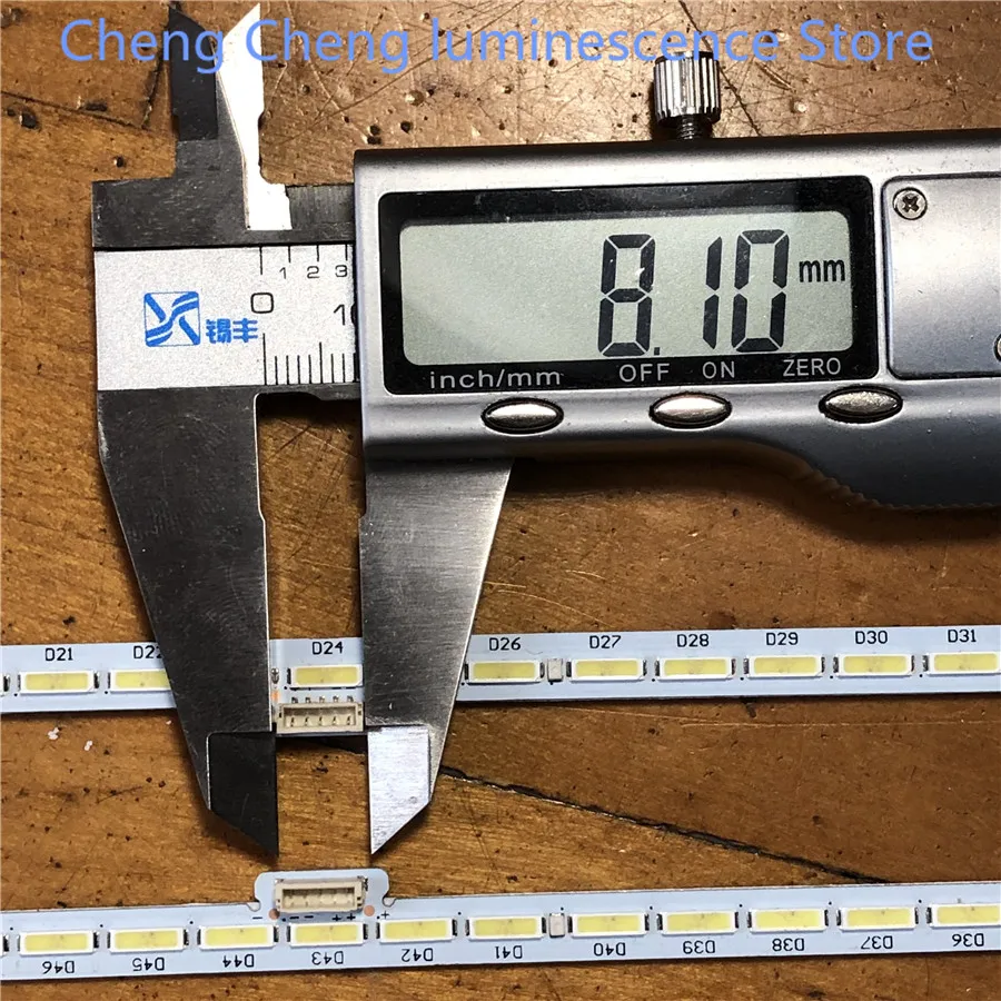 4 шт./лот 49PUS7101/12 49 дюймов ЖК дисплей ТВ подсветка полосы LK10024664 A0 CL 490 066 V1 R L 66LED 533 мм