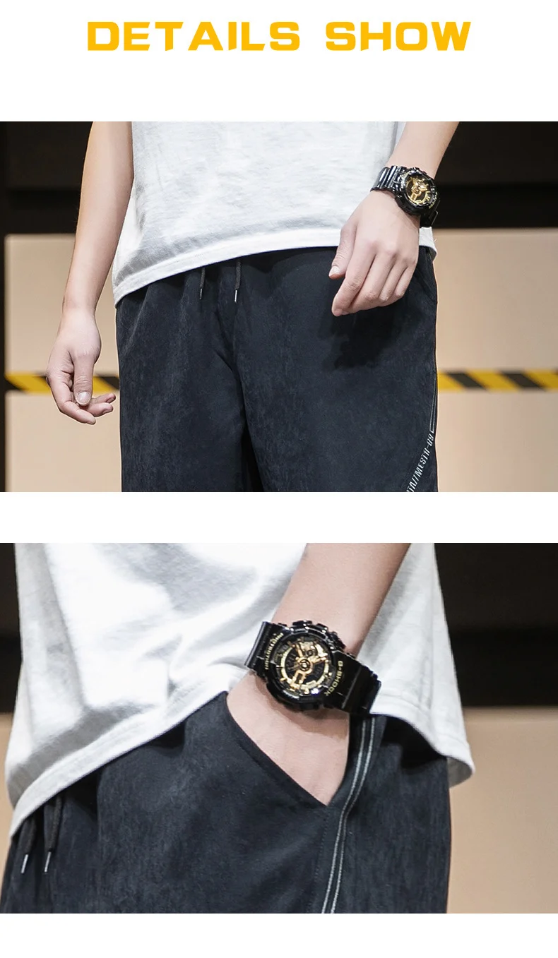 

Spring 2021 Casual Pants For Men Summer Thin Fashion Nine-Point Pants Loose Sport Long Pants For Men Haren Pants 511930