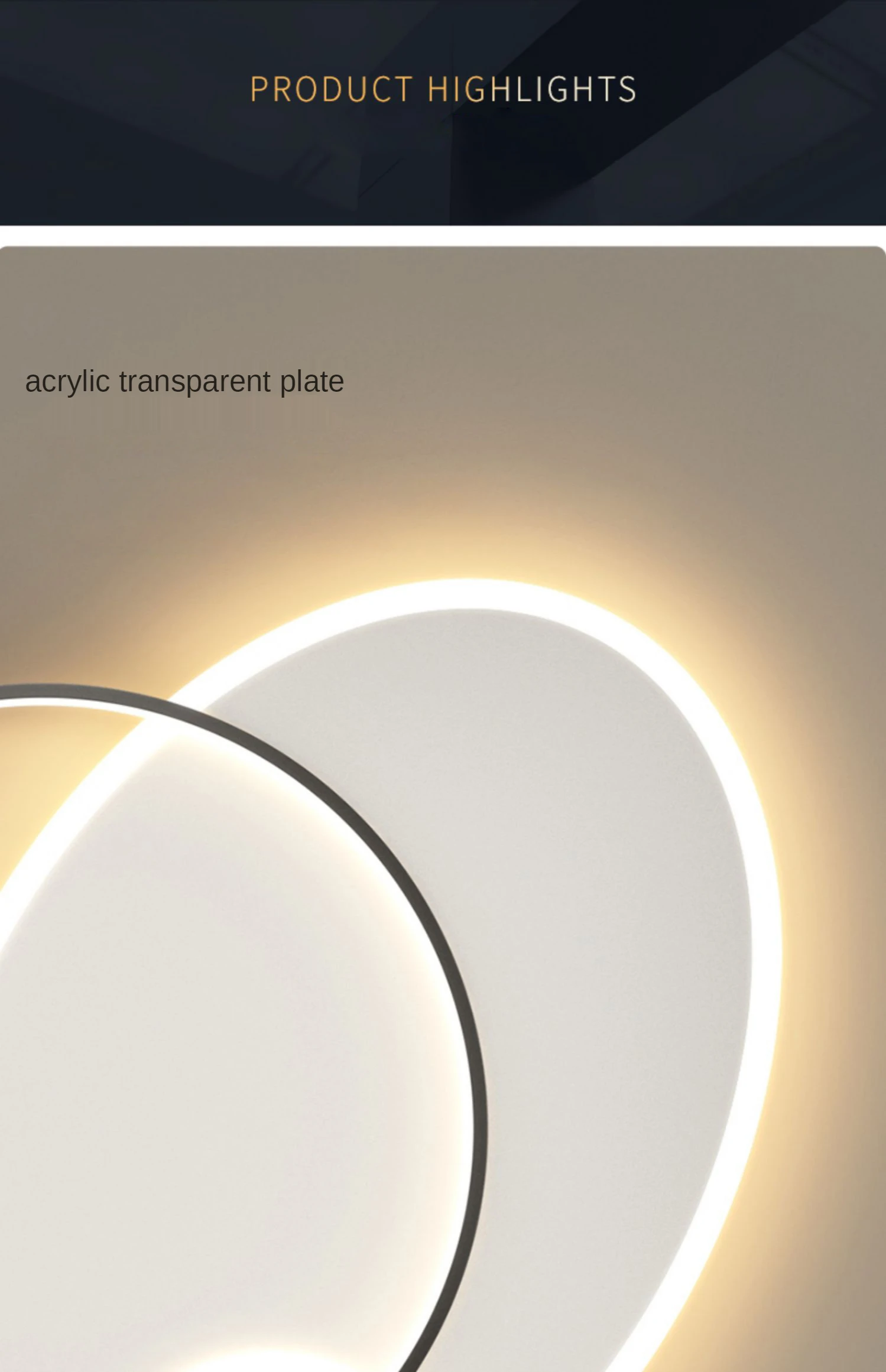 

Ceiling Lights Sitting Room Bedroom Restaurant Lamp Warm light Cold white Circular The study lamp Nordic Modern Contracted